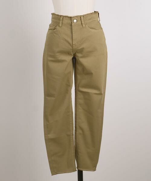 INED / イネド その他パンツ | コットンストレッチ フリンジテーパードパンツ《Healthy DENIM》 | 詳細1