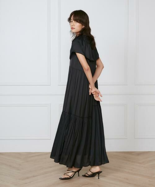 INED / イネド ロング・マキシ丈ワンピース | 《大きいサイズ》ケープワンピース《la veille by SUPERIOR CLOSET》 | 詳細10
