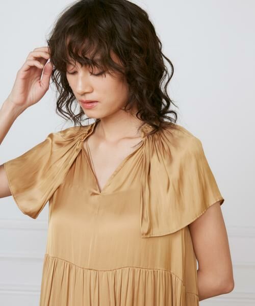 INED / イネド ロング・マキシ丈ワンピース | 《大きいサイズ》ケープワンピース《la veille by SUPERIOR CLOSET》 | 詳細14