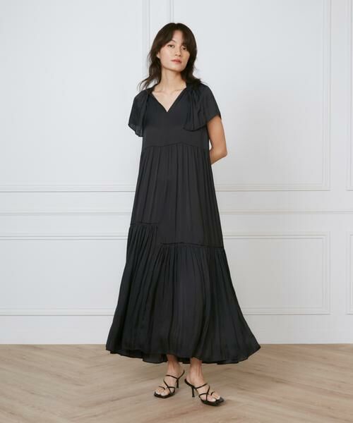 INED / イネド ロング・マキシ丈ワンピース | 《大きいサイズ》ケープワンピース《la veille by SUPERIOR CLOSET》 | 詳細6