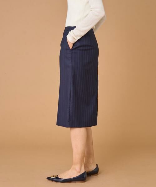 INED / イネド ミニ・ひざ丈スカート | 《大きいサイズ》LORO PIANA スカート | 詳細7