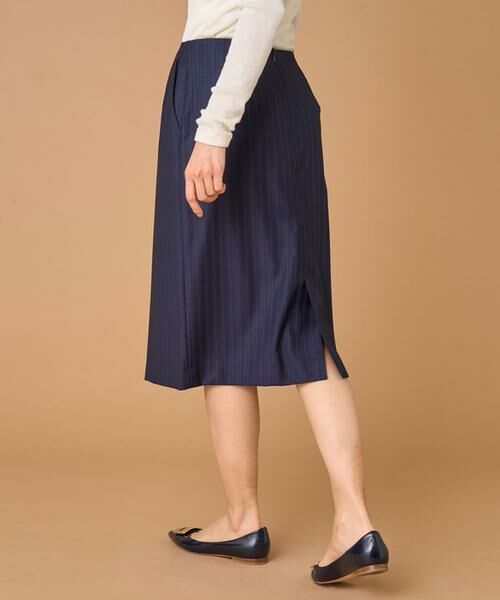 INED / イネド ミニ・ひざ丈スカート | 《大きいサイズ》LORO PIANA スカート | 詳細8