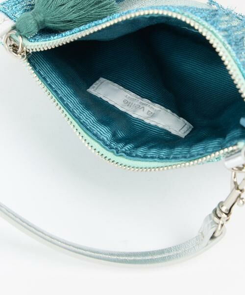 INED / イネド ショルダーバッグ | タッセルチャーム付き コンビファブリックミニバッグ《la veille by SUPERIOR CLOSET》 | 詳細9