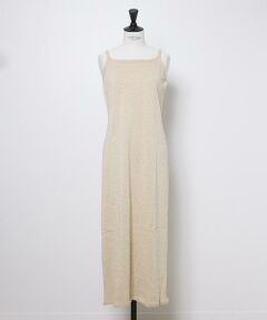 INED / イネド ニット・セーター | ラメニットキャミソールワンピース〈MADE IN ITALY〉