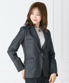 INED / イネド テーラードジャケット | 《大きいサイズ》シングルテーラードジャケット《Loro Piana/ロロ・ピアーナ》