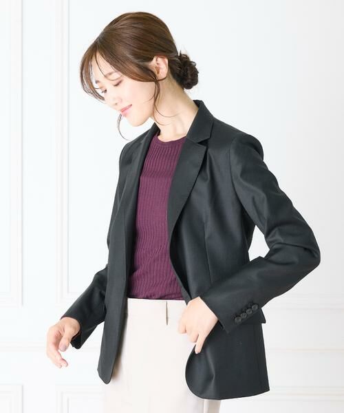 INED / イネド テーラードジャケット | 《大きいサイズ》シングルテーラードジャケット《Loro Piana/ロロ・ピアーナ》 | 詳細1