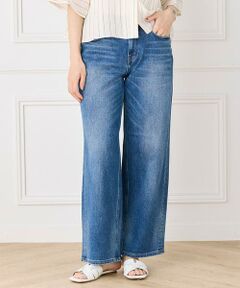 INED / イネド デニムパンツ | スリムストレートデニム Pink Pepper Midrise《Healthy DENIM》