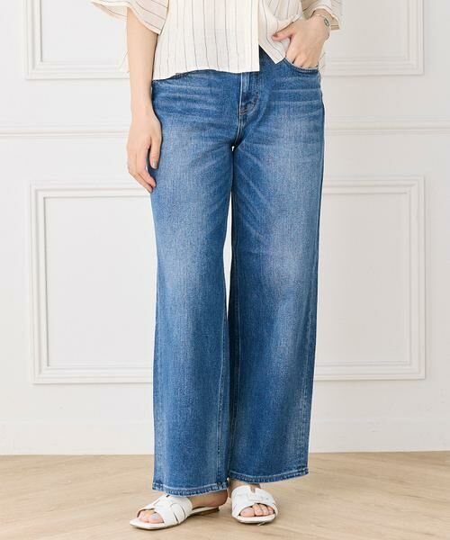 INED / イネド デニムパンツ | スリムストレートデニム Pink Pepper Midrise《Healthy DENIM》 | 詳細1