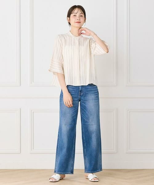 INED / イネド デニムパンツ | スリムストレートデニム Pink Pepper Midrise《Healthy DENIM》 | 詳細2