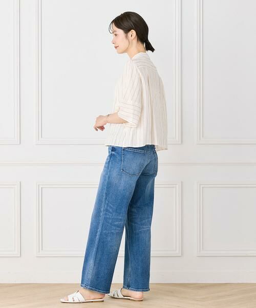 INED / イネド デニムパンツ | スリムストレートデニム Pink Pepper Midrise《Healthy DENIM》 | 詳細4