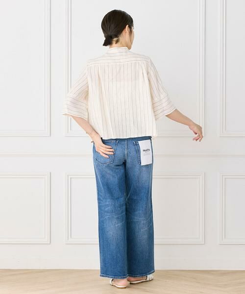 INED / イネド デニムパンツ | スリムストレートデニム Pink Pepper Midrise《Healthy DENIM》 | 詳細5