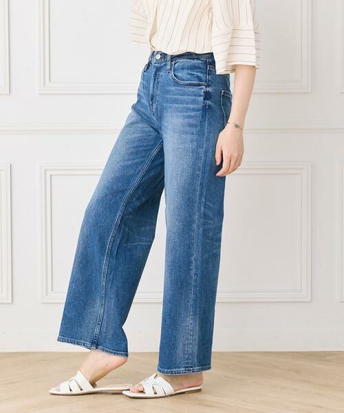 INED / イネド デニムパンツ | スリムストレートデニム Pink Pepper Midrise《Healthy DENIM》 | 詳細7