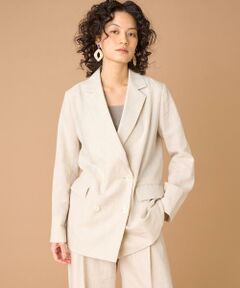 INED / イネド その他アウター | 《大きいサイズ》ダブルブレストジャケット