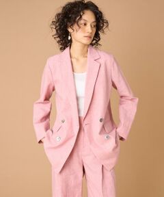 INED / イネド その他アウター | 《大きいサイズ》ダブルブレストジャケット