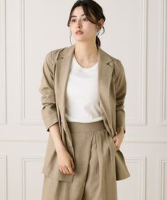 INED / イネド その他アウター | 《大きいサイズ》ダブルブレストジャケット《la veille by SUPERIOR CLOSET》