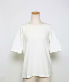 INED / イネド Tシャツ | 《大きいサイズ》スクエアネックカットソー