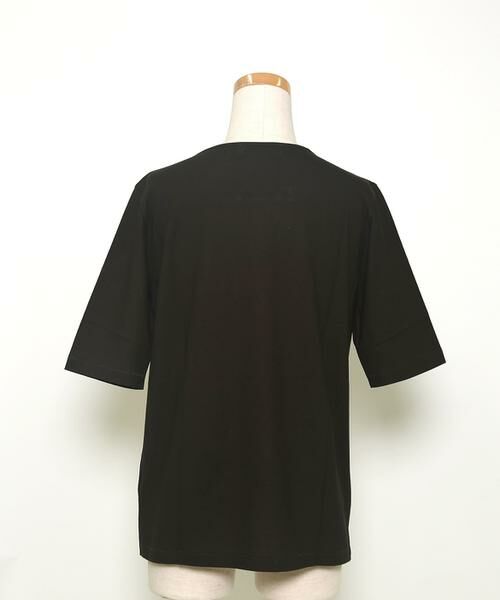 INED / イネド Tシャツ | 《大きいサイズ》スクエアネックカットソー | 詳細3