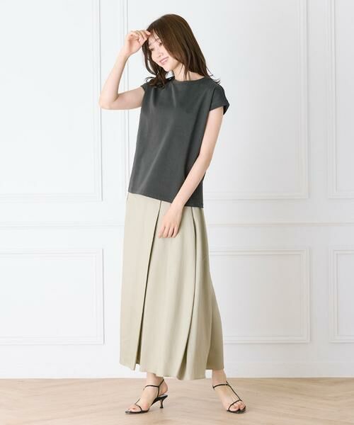 INED / イネド Tシャツ | 《大きいサイズ》フレンチスリーブTシャツ | 詳細7