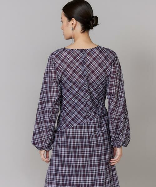 INED / イネド ミニ丈・ひざ丈ワンピース | アシンメトリーワンピース《la veille by SUPERIOR CLOSET》｜纏うだけで気分華やぐ上質な一着 | 詳細13