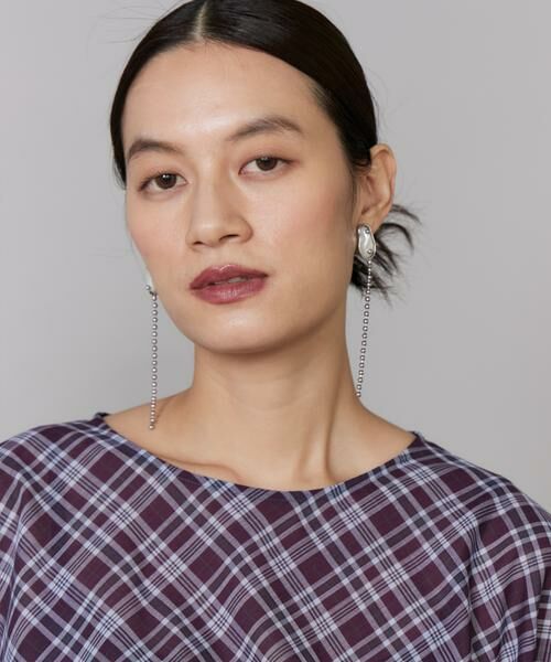 INED / イネド ミニ丈・ひざ丈ワンピース | アシンメトリーワンピース《la veille by SUPERIOR CLOSET》｜纏うだけで気分華やぐ上質な一着 | 詳細14