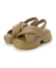 ing / イング サンダル | 厚底クロスベルトスポーツサンダル