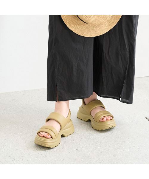 ing / イング サンダル | 厚底ダブルベルトスポーツサンダル | 詳細12