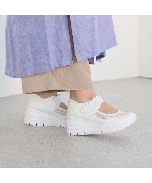 ing / イング スニーカー | 【WEB限定】厚底メッシュストラップスニーカー | 詳細7