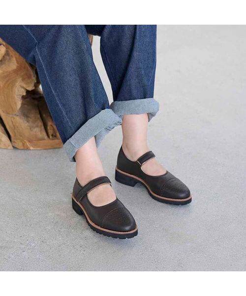 ing / イング フラットシューズ | 【WEB限定】メダリオンメリージェーンシューズ | 詳細7