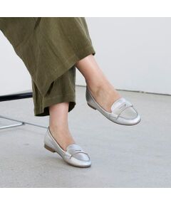 ing / イング フラットシューズ | 【WEB限定】レザーコインローファー