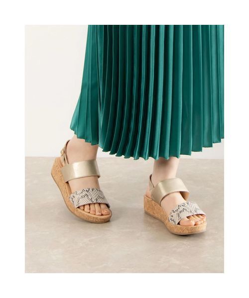 ing / イング サンダル | ダブルベルトウエッジサンダル | 詳細16