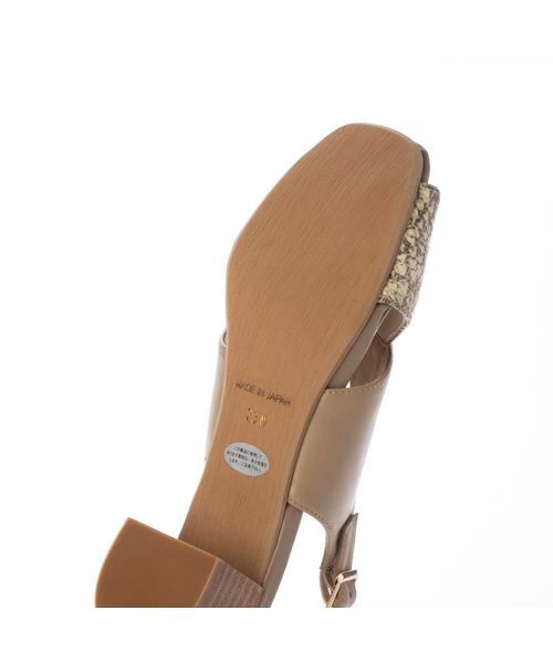 ing / イング サンダル | カバードデザインバックベルトサンダル | 詳細17