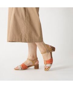 ing / イング サンダル | 異素材コンビネーションサンダル