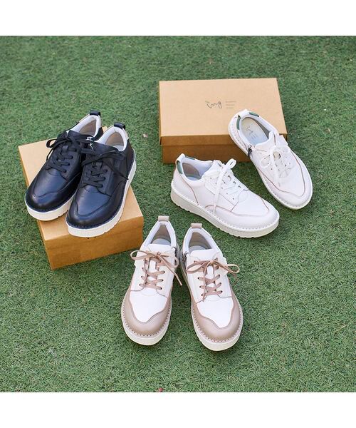 ing / イング スニーカー | 【サスティナブル】厚底レースアップスニーカー | 詳細8