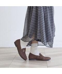 ing / イング フラットシューズ | 【WEB限定】レザービットローファー