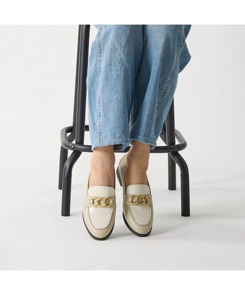 ing / イング フラットシューズ | チェーンモチーフローファー | 詳細12