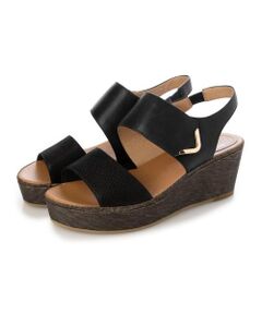 ing / イング サンダル | ワンポイントウエッジソールサンダル