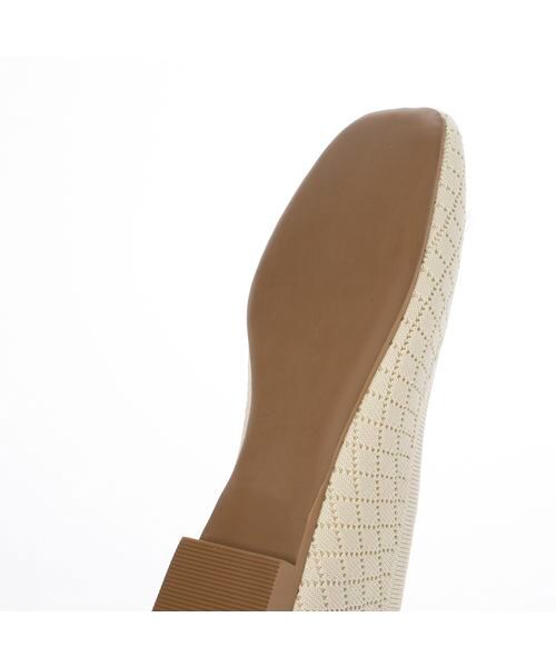 ing / イング フラットシューズ | 【サステナブル】２WAYスクエアトゥニットパンプス | 詳細5