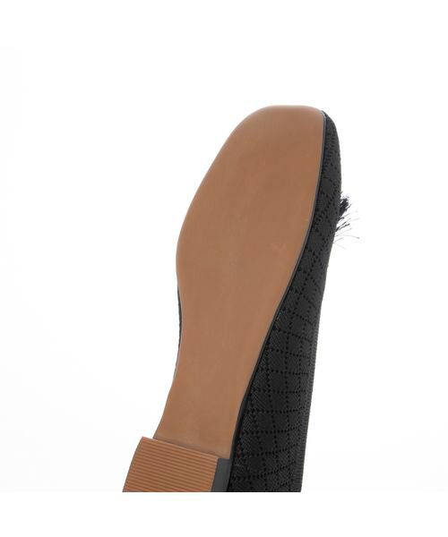 ing / イング フラットシューズ | 【サステナブル】２WAYスクエアトゥニットパンプス | 詳細12