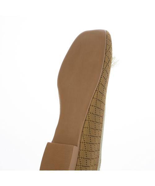 ing / イング フラットシューズ | 【サステナブル】２WAYスクエアトゥニットパンプス | 詳細27