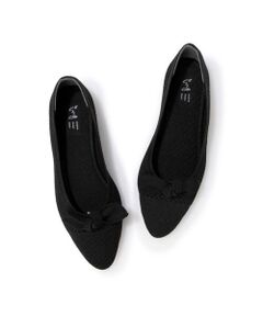 ing / イング フラットシューズ | 【サステナブル】２WAYポインテッドトゥニットパンプス