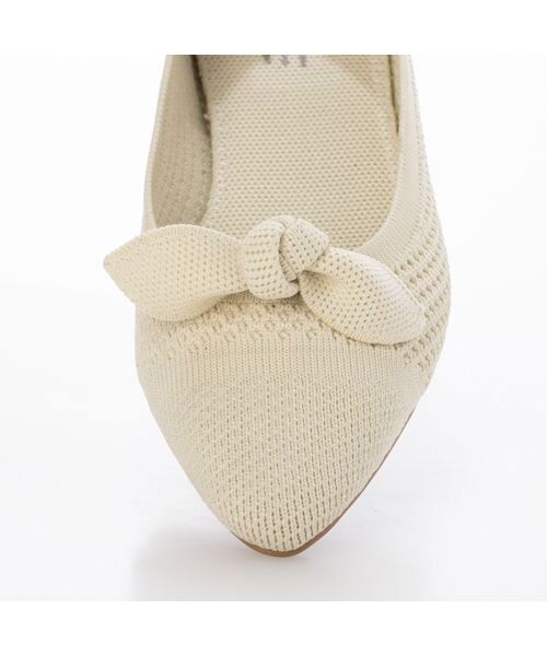 ing / イング フラットシューズ | 【サステナブル】２WAYポインテッドトゥニットパンプス | 詳細6