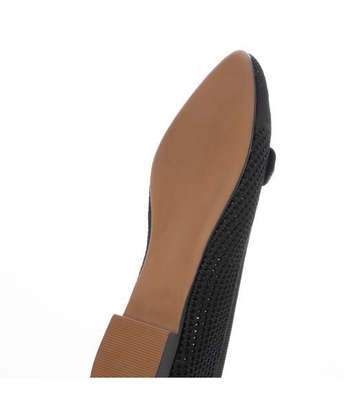 ing / イング フラットシューズ | 【サステナブル】２WAYポインテッドトゥニットパンプス | 詳細12
