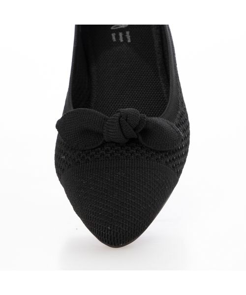 ing / イング フラットシューズ | 【サステナブル】２WAYポインテッドトゥニットパンプス | 詳細13