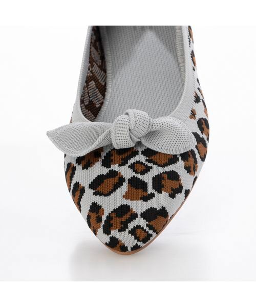 ing / イング フラットシューズ | 【サステナブル】２WAYポインテッドトゥニットパンプス | 詳細20