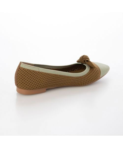 ing / イング フラットシューズ | 【サステナブル】２WAYポインテッドトゥニットパンプス | 詳細24