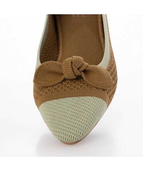 ing / イング フラットシューズ | 【サステナブル】２WAYポインテッドトゥニットパンプス | 詳細27
