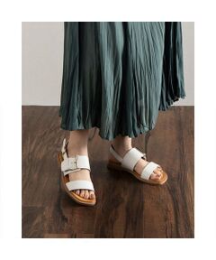 ing / イング サンダル | スクエアトゥフラットストラップサンダル