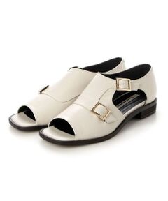 ing / イング パンプス | ダブルモンクサイドオープンシューズ