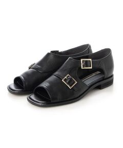 ing / イング パンプス | ダブルモンクサイドオープンシューズ