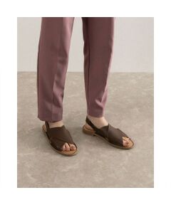 ing / イング サンダル | 【WEB限定】クロスベルトフラットサンダル